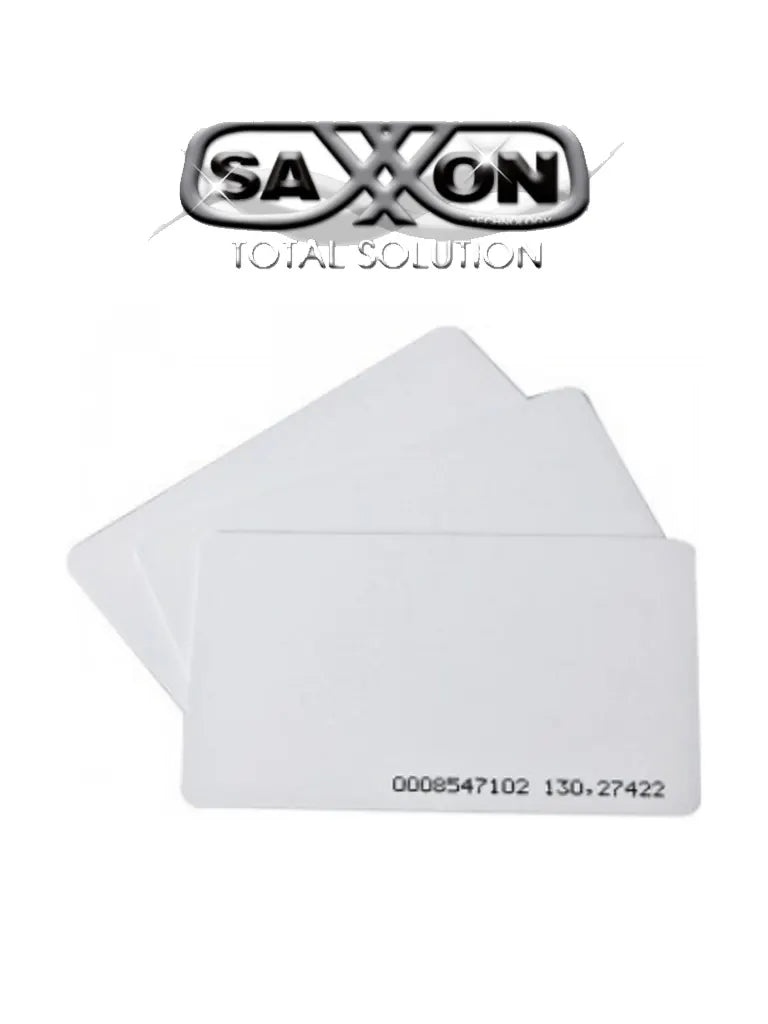 SAXXON Tarjeta de Proximidad ID ASC-EM02F, 125 kHz, 0.88 mm, Control de Acceso