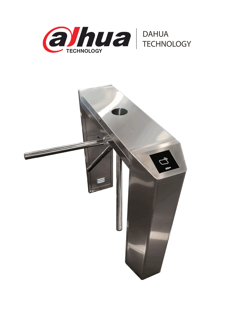 Torniquete de Acceso Peatonal Dahua DHI-ASG2900C, Acero Inoxidable SUS304, Anticolisión, Antiarrastre, LED, Uso Interior/Exterior