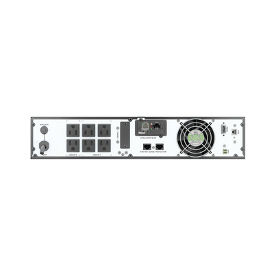 U01N11V - UPS Online Doble Conversión / 1000 VA / 1000 W / 120 Vca / Factor de Potencia 1.0 / 6 Tomas NEMA 5-15R / 2 UR / Onda Senoidal Pura