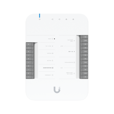 Kit de Control de Acceso UniFi UBIQUITI UA-G2-SK-PRO para 1 Puerta, Incluye: UA-Hub, Lector G2 Reader Pro, Lector G2 Reader, 2 Llaveros NFC