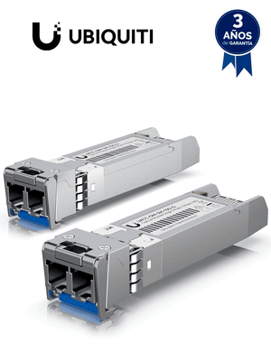 Ubiquiti UACC-OM-SM-10G-D-2 red modulo transceptor Fibra óptica 10000 Mbit/s SFP+ 1310 nm