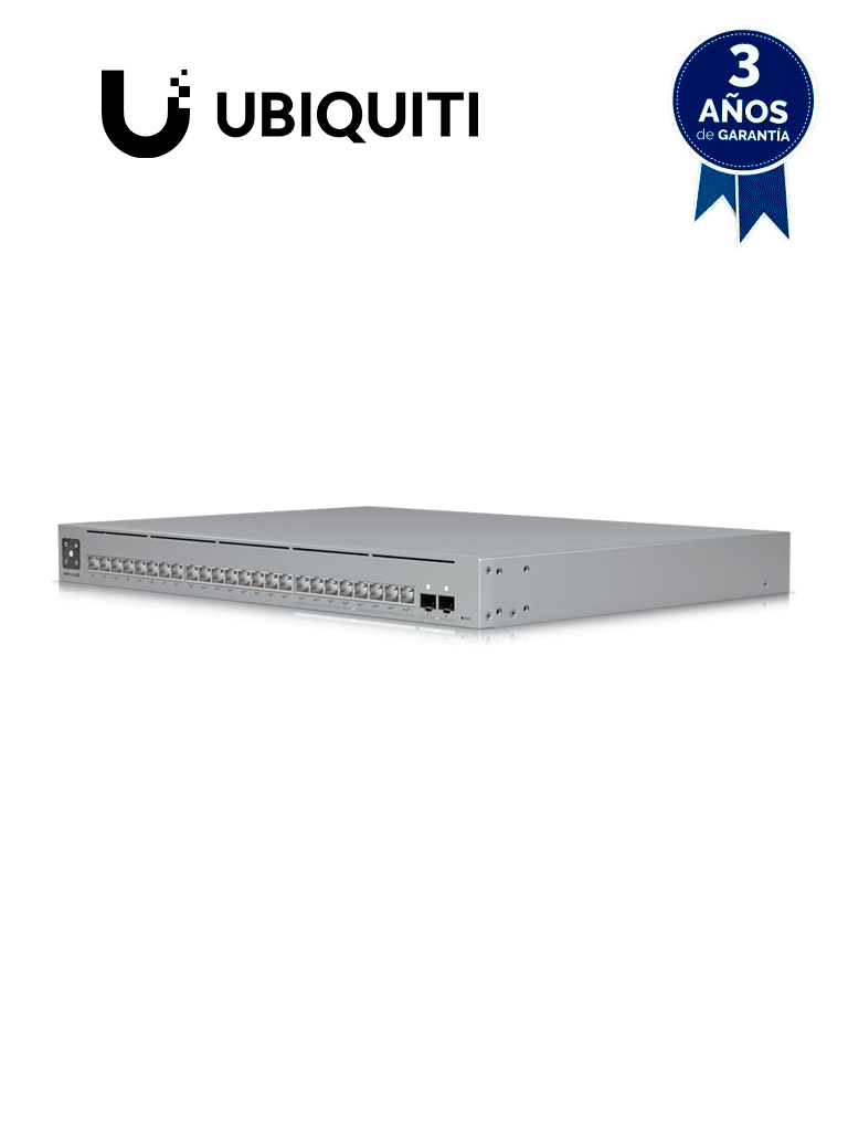 Ubiquiti UniFi Switch USW-PRO-MAX-24-POE, 24 Puertos, 400W, Pantalla Táctil