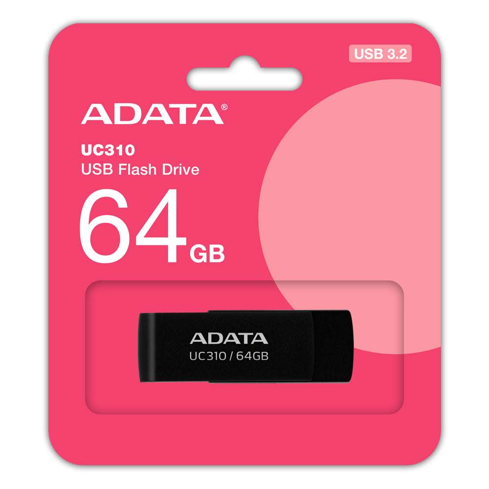 UC310-64G-RBK - MEMORIA USB ADATA UC310-64G-RBK UC310 64GB USB 3.2