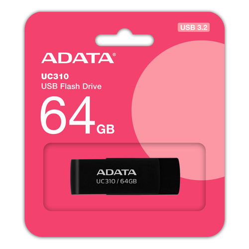 UC310-64G-RBK - MEMORIA USB ADATA UC310-64G-RBK UC310 64GB USB 3.2