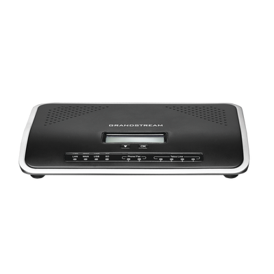 UCM-6202 - Conmutador IP-PBX de 2 puertos FXO + 2 FXS, 30 llamadas concurrentes, 500 usuarios y doble puerto Gigabit
