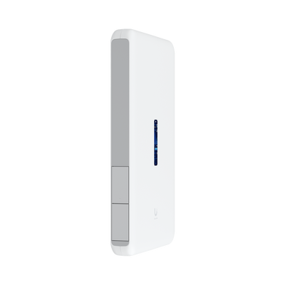 Ruteador Ubiquiti UDW Dream Wall, UniFi Switch 17 Puertos GbE PoE, WiFi 6 MU-MIMO 4x4, 128GB SSD Interno, Balanceo de Cargas, 2 WAN 2.5 GbE y 10G SFP