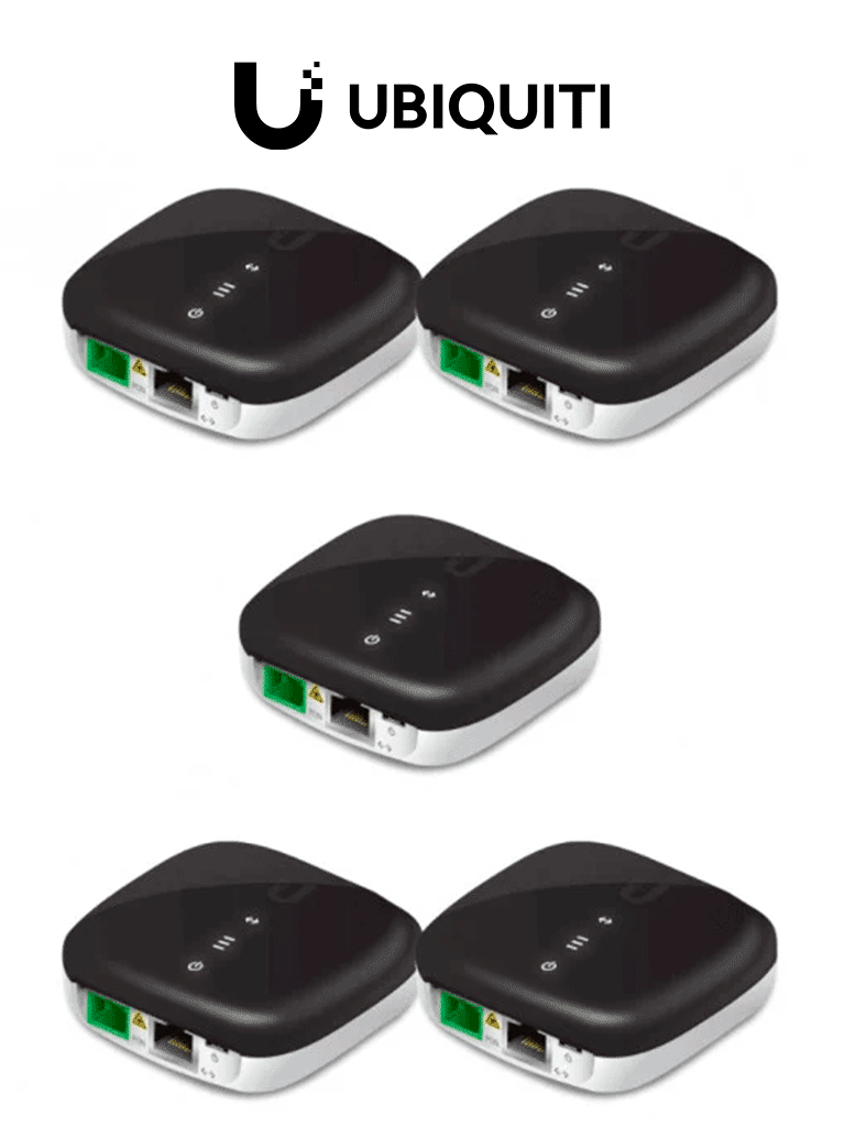 Kit 5 Piezas UFiber LOCO GPON ONU con 1 Puerto WAN GPON SC/APC y 1 Puerto LAN Gigabit Ethernet
