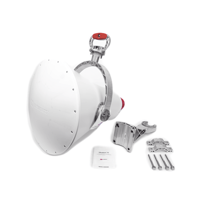 UH-CC-5-24 - Antena Direccional Carrier Class / 24 dBi / 5.18-6.775 GHz / Tipo Cuerno / Conector N Hembra / Sin Lóbulos Laterales