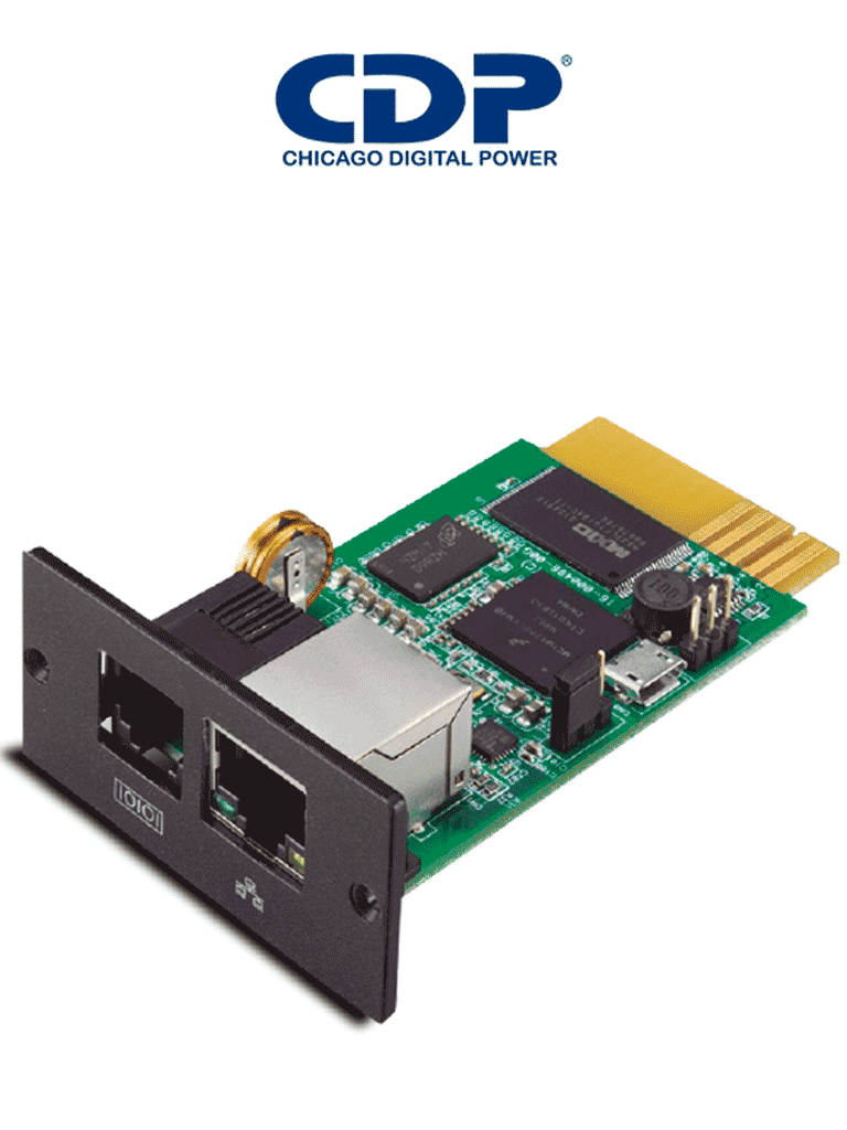 Tarjeta de Monitoreo SNMP UPO11/UPO22/UPO33-HM3AX, Web, para Equipos UPO11-1/2/3, UPO22-6/10/15-AX, UPO22-6/10-RT-AX, MCI2Q125