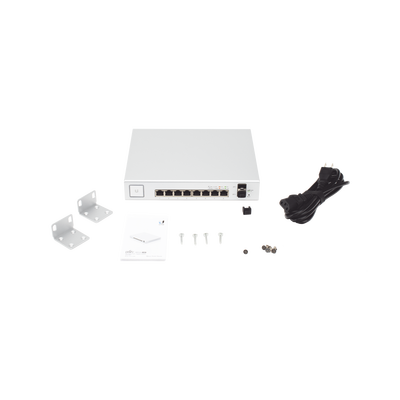 Ubiquiti UniFi US-8-150W dispositivo de redes Gestionado Gigabit Ethernet (10/100/1000) Energía sobre Ethernet (PoE) Blanco