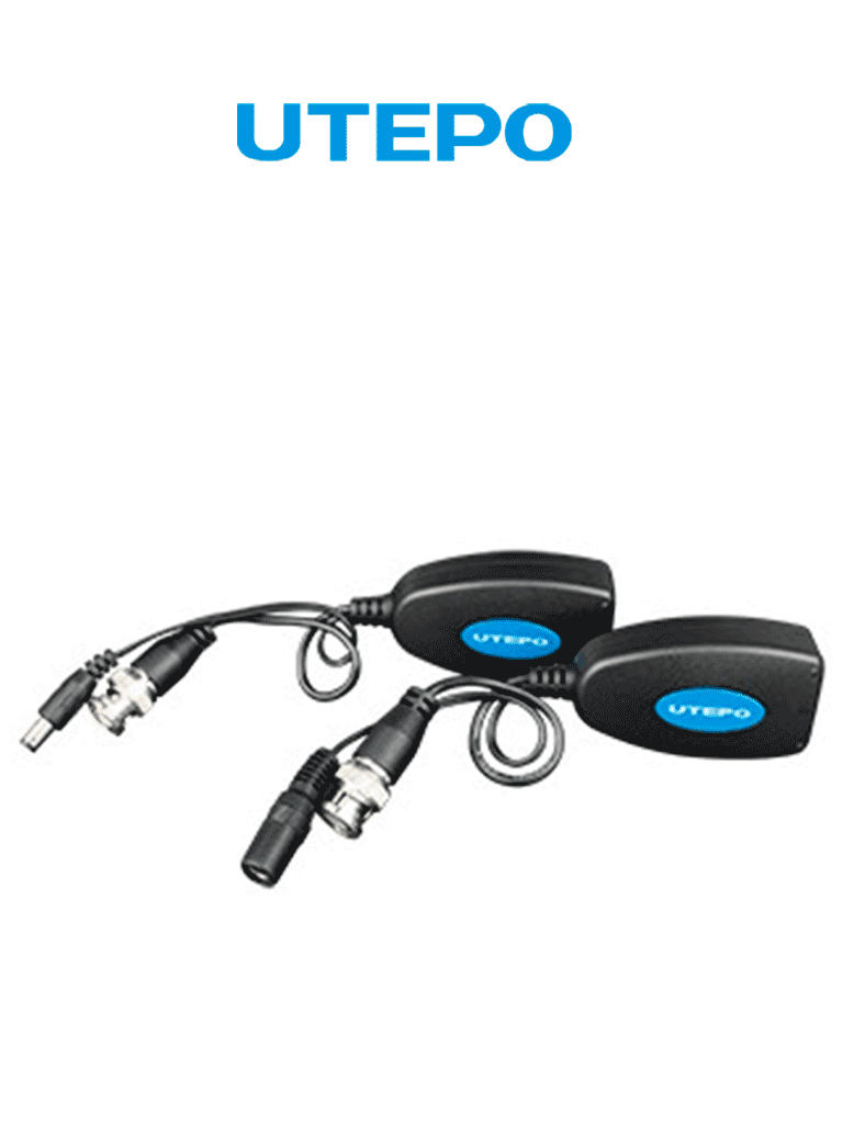 Transceptor UTEPO UTP101PVHD12 4K RJ45, CVI 150m, 4MP/2MP 250m