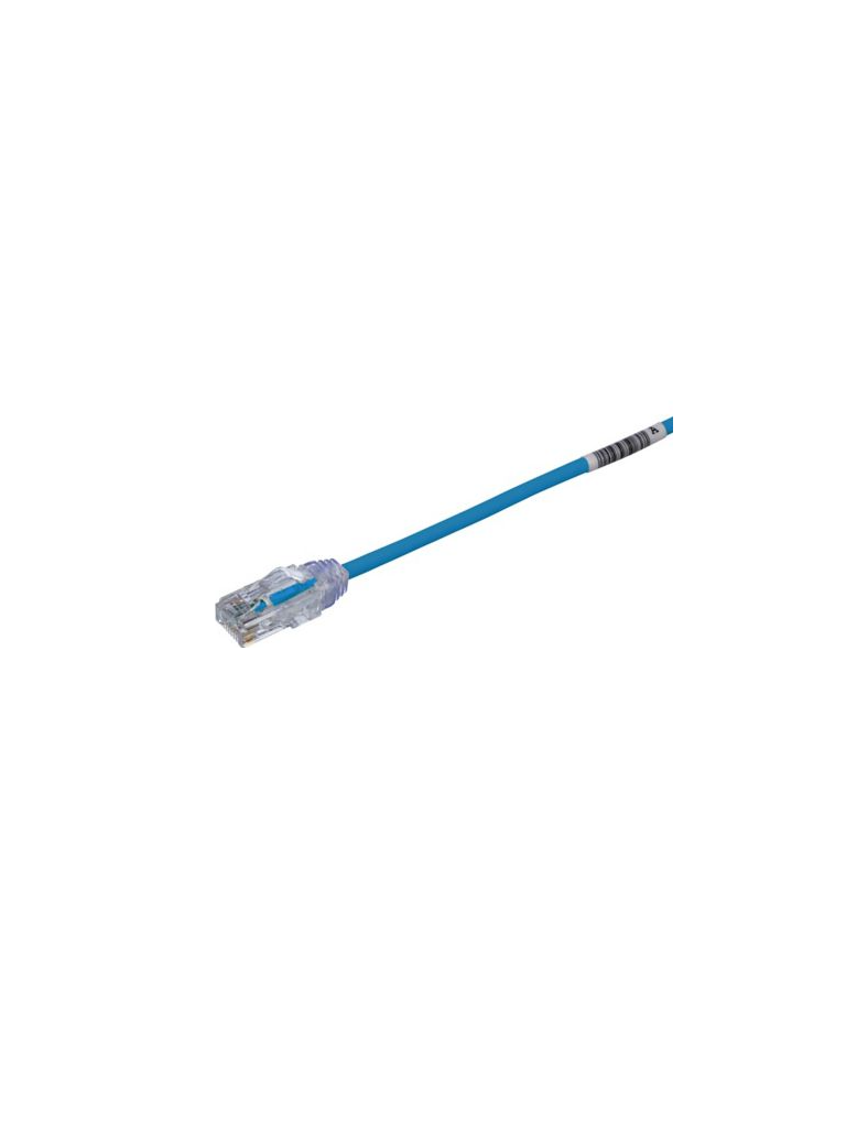 Panduit Patch Cord UTP TX6A-28™ 28 AWG, 3 Pies, Categoría 6A, Azul