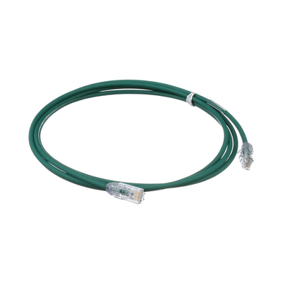 UTP28X7GR - Cable de Parcheo UTP Cat6A / 28AWG / CM-LSZH / 2.13 m (7 ft) / Verde