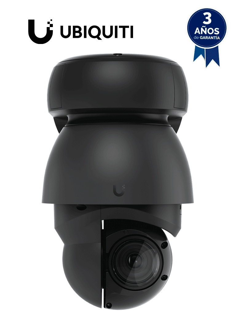 Cámara IP PTZ Ubiquiti UVC-G4-PTZ 8MP 4K, Zoom Óptico 22x, IR 91mts, IP66, IA, Autotracking
