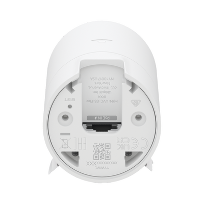 Ubiquiti UVC-G5-Flex Cámara IP PoE 4 MP, Iluminadores IR 6 M, Micrófono Integrado