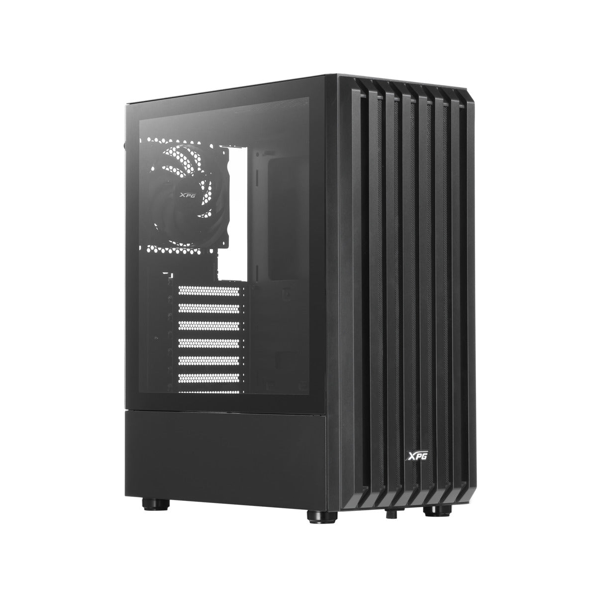 Gabinete XPG Valor Storm Media Torre Compacto, USB 3.0, 4 Bahías de 3.5", Negro