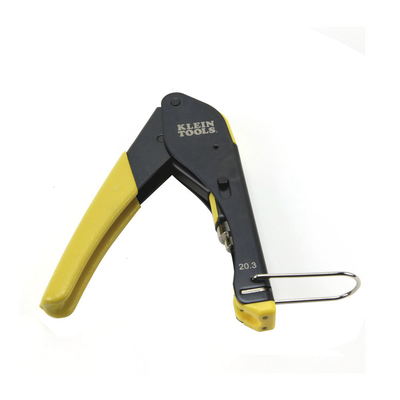 VDV212-008-SEN - Pinza de Compresión para Conector F / Cables RG59 y RG6/6Q / Acero Antioxidante / Mango con Seguro / 5.59' (1700 mm) de Longitud