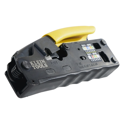 VDV-226-107 - Ponchadora/Pelacables/Cortacables / Matraca ciclo completo / RJ45-RJ11/12 / Cat3-Cat5e-Cat6 / Compacta ergonómica