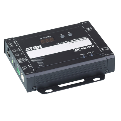 VE8950T - Transmisor Video sobre IP HDMI / 4K Ultra HD 4096x2160 @ 30Hz / Compresión Lossless / Latencia Ultra Baja / PoE 802.3af / Video Wall 8x8 / RS-232 e IR / Daisy Chain