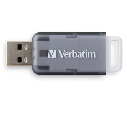 Memoria USB Verbatim Flash 64GB SeaGlass, USB 3.0, Color Gris metálico