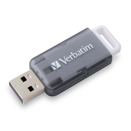 Memoria USB Verbatim Flash 64GB SeaGlass, USB 3.0, Color Gris metálico