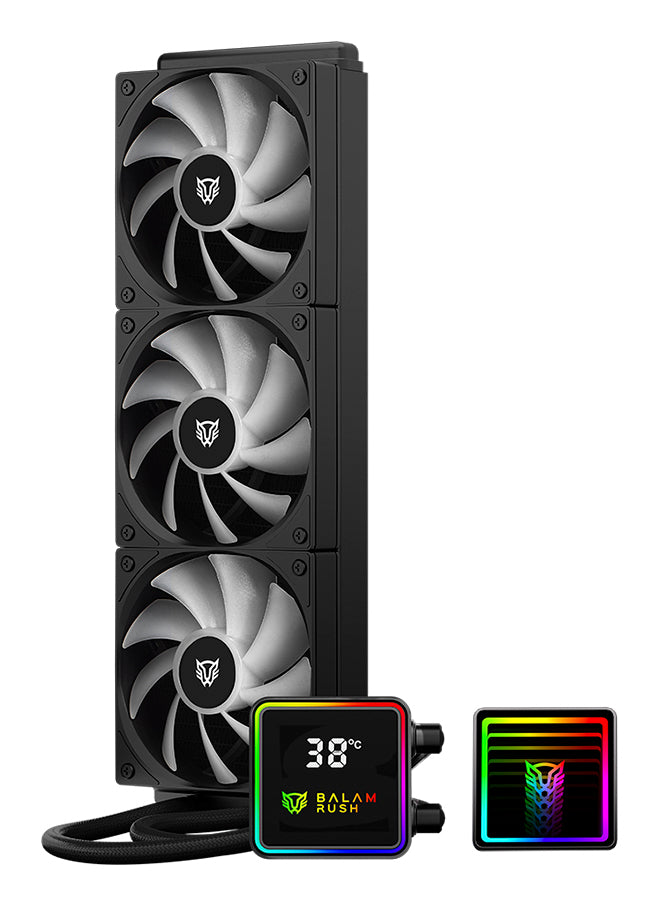Enfriamiento y Ventilación Balam Rush CRYO PRISM 360 BLACK BR-944069 - Ensamble
