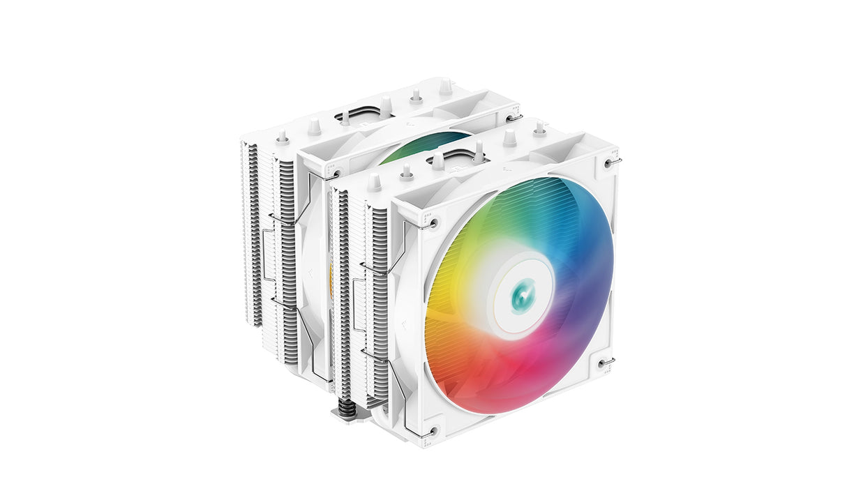 DeepCool Disipador AG620 WH ARGB, R-AG620-WHANMN-G-2, 120 mm, RGB