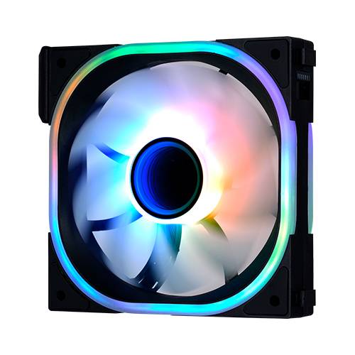 VORAGO Ventilador GAME FACTOR FG500-BK, 3 Velocidades, 50W, Silencioso