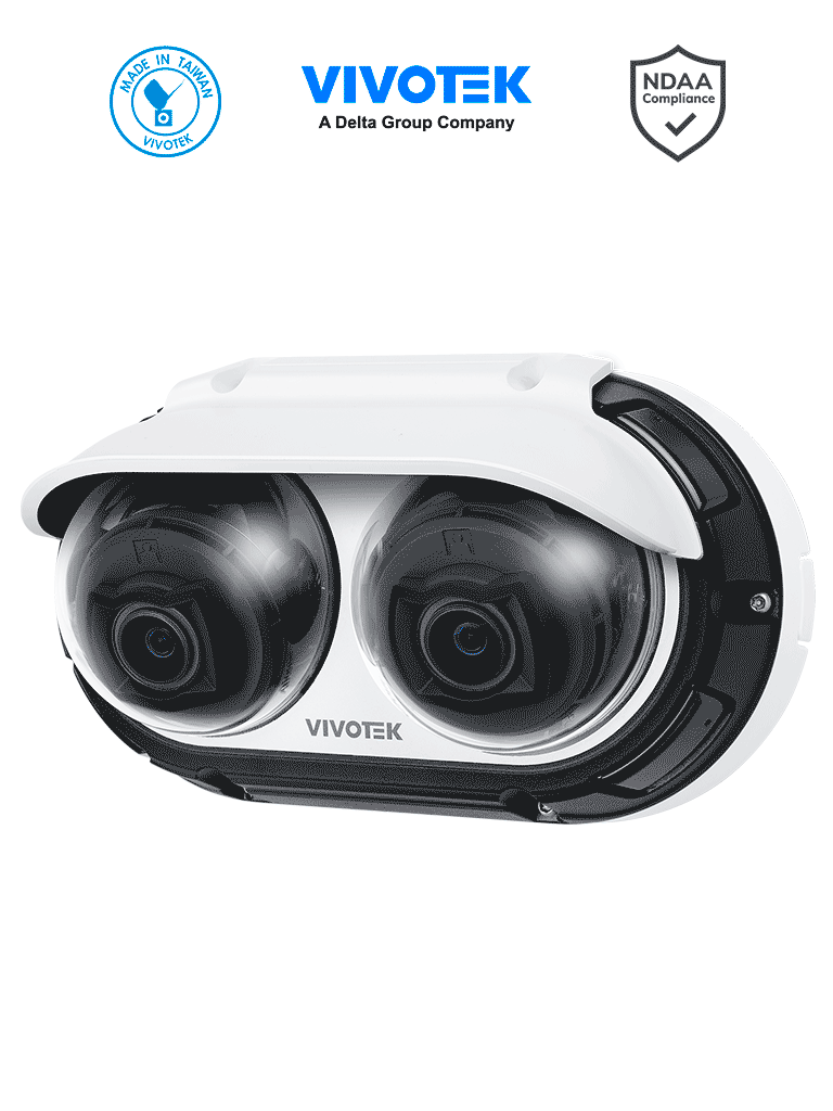 VIVOTEK MA9311-EHTV Cámara IP Domo Exterior 5MP 4K, IR 20m, IP67, ONVIF