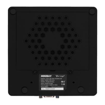 Mini PC Vorago MiniBay Intel Core i5-1135G7, 240GB SSD, 8GB RAM, VGA HDMI WiFi BT USB, Win/Linux con Teclado y Mouse
