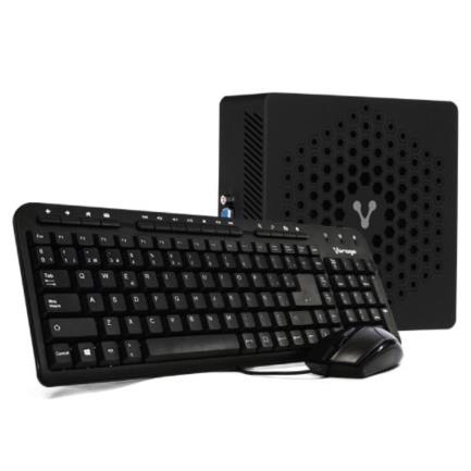 Mini PC Vorago MiniBay Intel Core i5-1135G7, 240GB SSD, 8GB RAM, VGA HDMI WiFi BT USB, Win/Linux con Teclado y Mouse