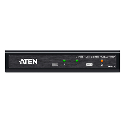 VS182A - Distribuidor HDMI / 2 Puertos / 4K@60Hz / HDCP 2.2 / 10.2 Gbps / Alcance 15 m (49 ft)