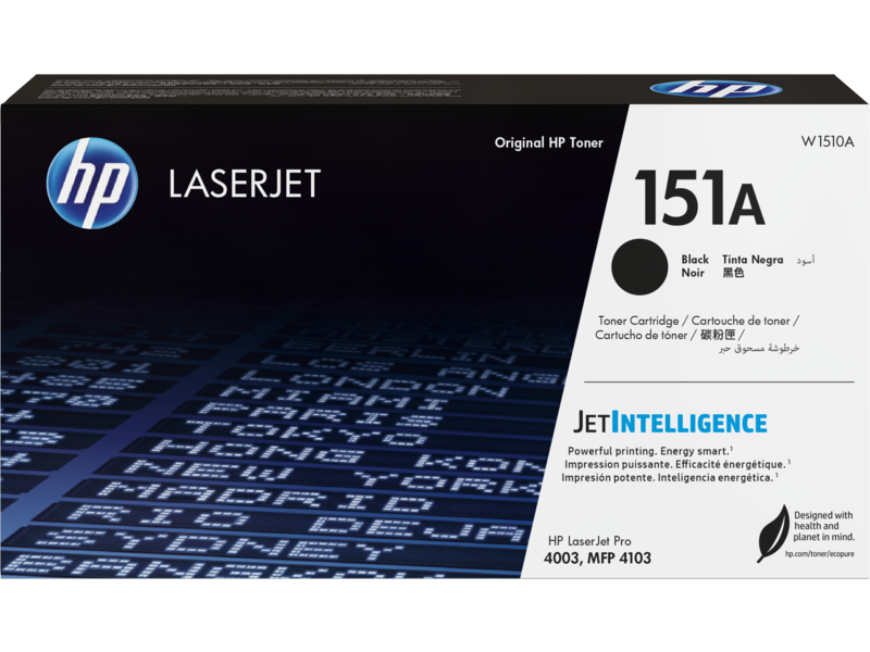 W1510A - TONER HP 151A W1510A NEGRO LASERJET PRO 4003 / MFP 4103 (3 050 Pag)