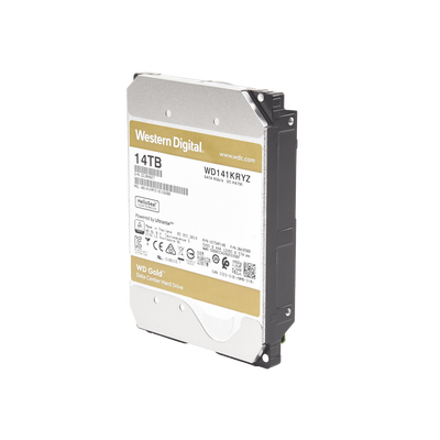 Western Digital Gold disco duro interno 14 TB 7200 RPM 512 MB 3.5" Serial ATA III