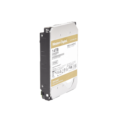 Western Digital Gold disco duro interno 14 TB 7200 RPM 512 MB 3.5" Serial ATA III