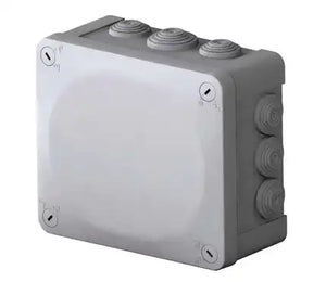Royer Caja Estanca De Derivación PVC 175x150x80mm, Con Conos Y Tapa Con Tornillos
