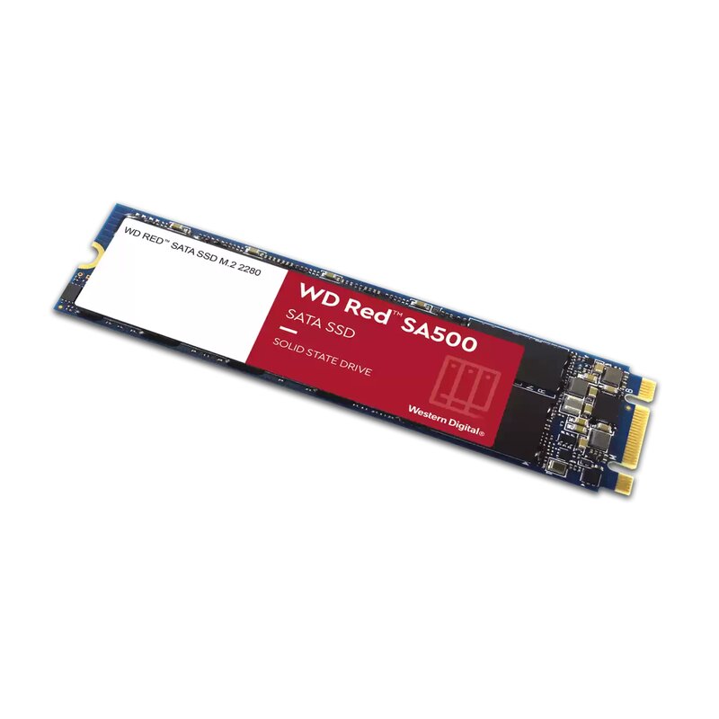 SSD WD RED SA500 2TB SATA M.2, 550MB/s Lectura, 530MB/s Escritura, 22x80mm