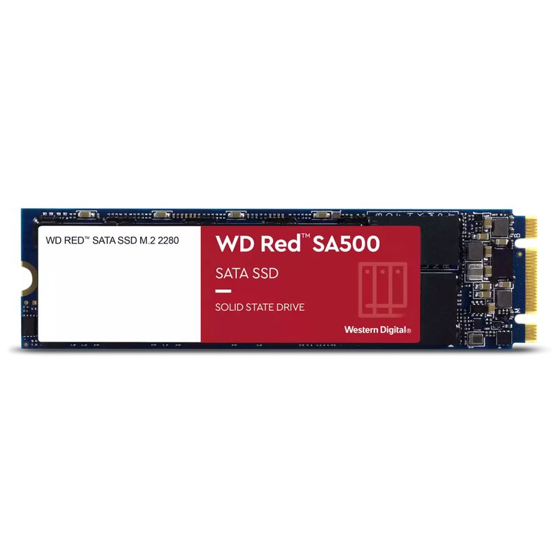 SSD WD RED SA500 2TB SATA M.2, 550MB/s Lectura, 530MB/s Escritura, 22x80mm