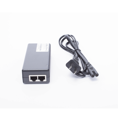 WI-POE51-48V - Inyector PoE Gigabit / 30W 802.3af/at / 48V / Alcance 100 m (328 ft) / Plug and Play / CCTV