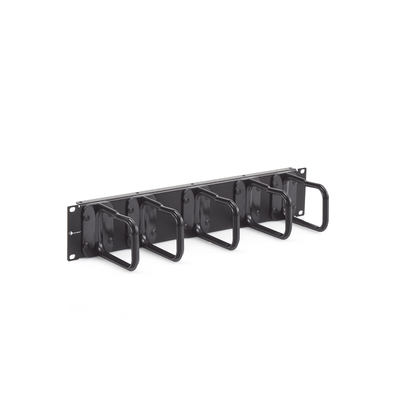 WM-145-5 - Organizador de Cable Horizontal / 2U / 5 Soportes / Montaje Aéreo / 19"