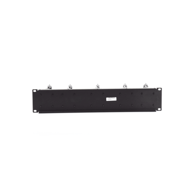 WM-145-5 - Organizador de Cable Horizontal / 2U / 5 Soportes / Montaje Aéreo / 19"