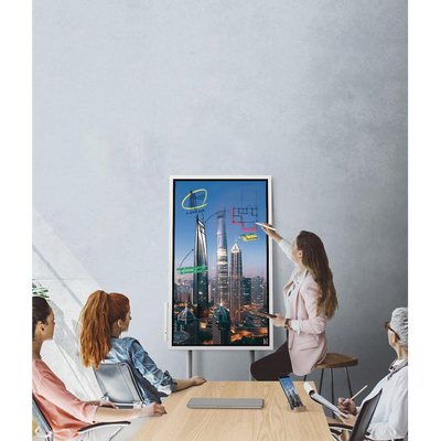 WM55H - Display FLIP WiFi Interactivo de 55" con Lápiz Táctil. Puertos USB/LAN/RS232/HDMI/Salida Touch
