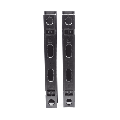 WMPV45E - Organizador Vertical de Cables / Doble Cara / 45 RU / 5x12in / 4.9in Ancho / 6.9ft Altura / Negro