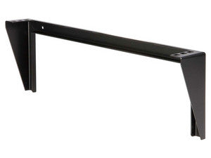 Soporte de Acero para Rack de Montaje Vertical en Pared para Servidores, 1U de 19", Negro