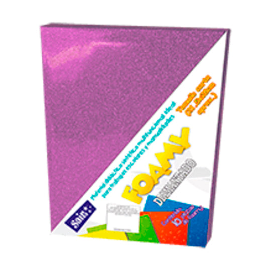 SAJOR 478010 - Foamy diamantado saira tamaño carta lil