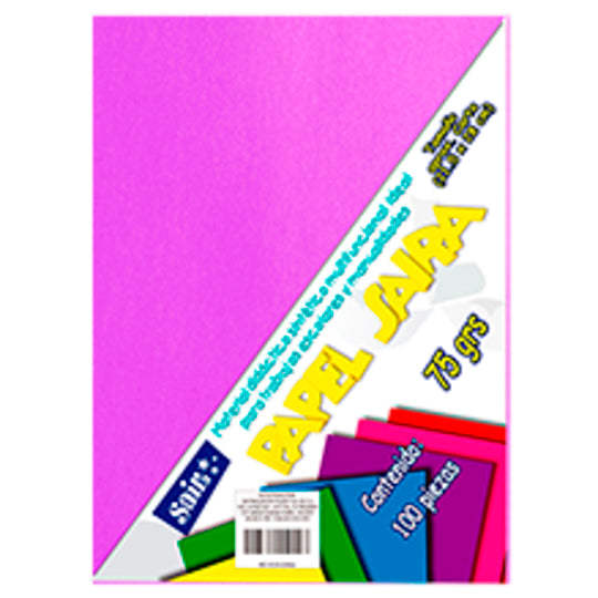 SAJOR 106814 - Paquete de hojas de color saira tamaño c