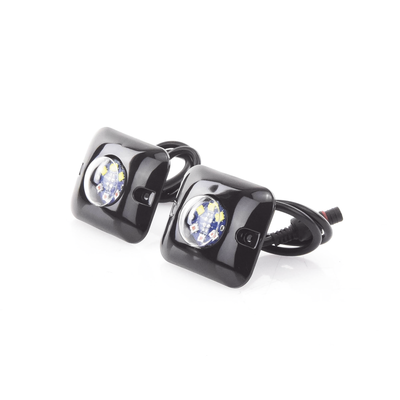 X12AW - Estrobos Ocultos LED / 12 LEDs / 12 Patrones de Destello / 10-24 VCC / 1 A Máx. / 3.2 x 1.8 cm