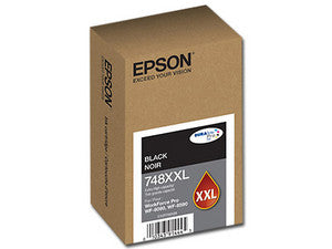 Cartucho de tinta Epson Negro T748XXL120-AL, 1500 páginas, Alta capacidad, Original