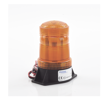 X6262-A - Mini Burbuja LED / Rango 12-80 VCC / IP66/67 / 8 Destellos 70 FPM / SAE J845 Clase III / Montaje Permanente