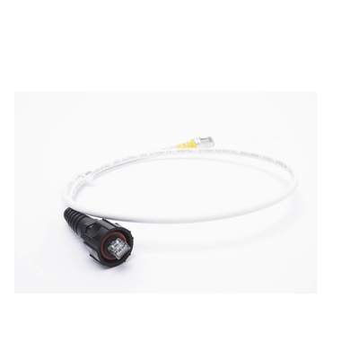 XC6A-S10-B05 - Patch Cord / Cat6A S/FTP / T568A/B / CM/LS0H1 / 3.05 m (10 ft) / Blanco y Amarillo